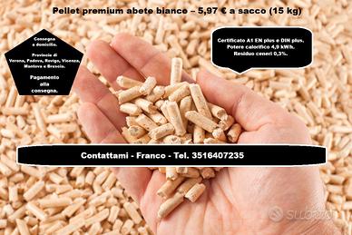 Pellet abete bianco ultimi bancali