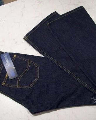 Pantaloni Jeans originali firmati unisex a zampa