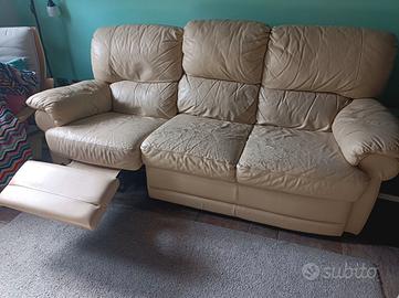 Divano vera pelle