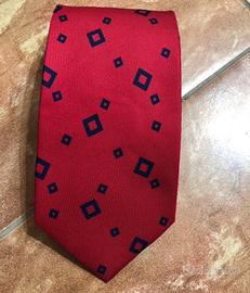 Cravatta nuova vintage puro seta Nazareno Gabriell