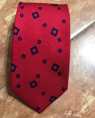 Cravatta nuova vintage puro seta Nazareno Gabriell