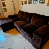 divano 3 posti con penisola