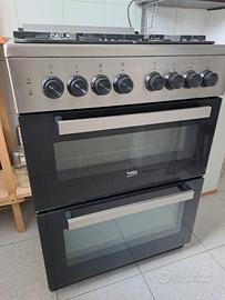 cucina a gas con doppio forno