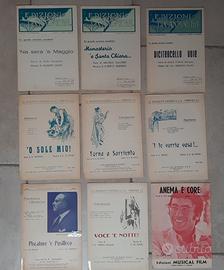 lotto spartiti di musica napoletana 