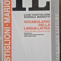 Vocabolario della lingua latina Castiglioni