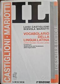 Vocabolario della lingua latina Castiglioni