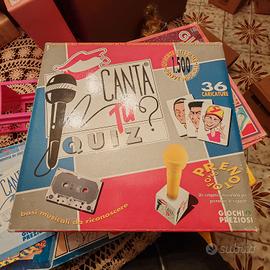Gioco in scatola anni 90 "Canta tu Quiz"