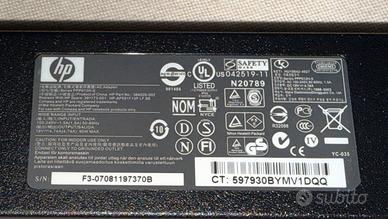 Alimentatore HP 65w 19 volt pc portatile laptop