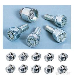 4 bulloni antifurto per FORD +altri 10 bulloni