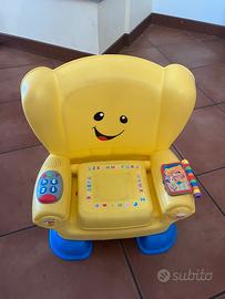Poltroncina fisher price