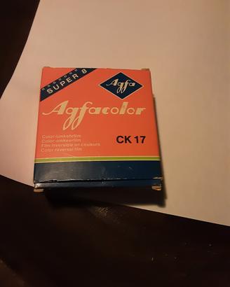 PELLICOLA AGFACOLOR SUOER 8 CK17