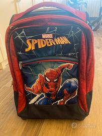 Zaino scuola trolley spiderman