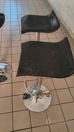 sgabelli alti regolabili  bar casa terrazzo