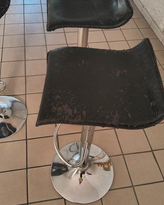 sgabelli alti regolabili  bar casa terrazzo