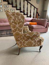 Poltrona a Pozzetto Stile Barocchetto