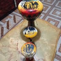  Set 3 darbuka tunisine artigianali 