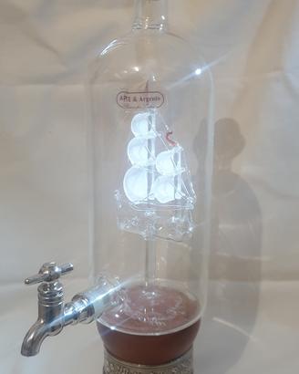bottiglia spillatore vintage per grappe cognac  li