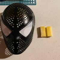 Maschera Faceshell spiderman con lenti