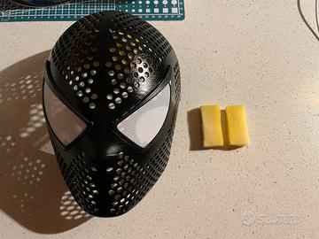 Maschera Faceshell spiderman con lenti