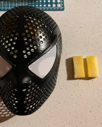 Maschera Faceshell spiderman con lenti