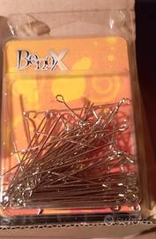 chiodini con occhiello per bigiotteria