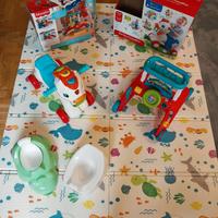 Culla giochi e tappeto per bambini