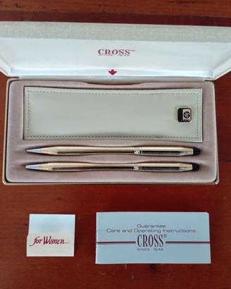 Set Penna + Matita Cross - per donna