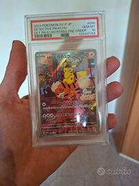 Pikachu detective psa 10