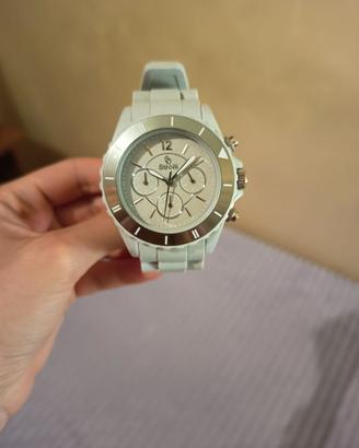 Orologio Cronografo Stroili Bianco e Acciaio
