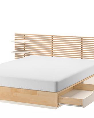 Struttura letto IKEA MANDAL con testiera 160x200