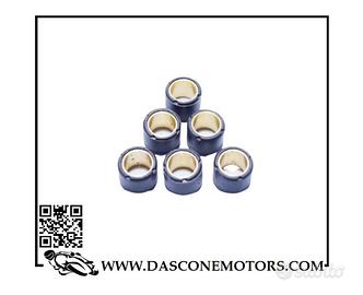 Kit rullini 19x17mm 7gr 6 pezzi