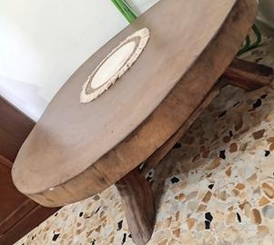 Tavolo tronco artigianale