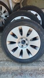 Treno gomme termiche cerchi in lega per Audi