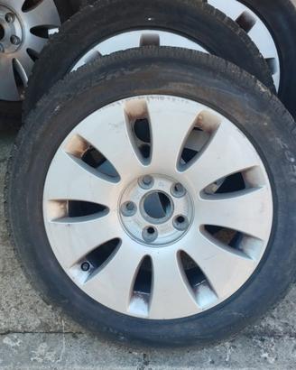 Treno gomme termiche cerchi in lega per Audi