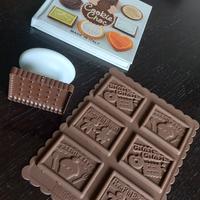 Stampo per biscotti con tavoletta di cioccolato 