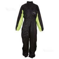 Tuta intera Antipioggia MODEKA RAIN Nera Fluo