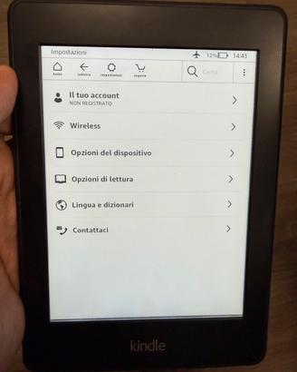 Ebook reader Kindle Paperwhite 6 gen