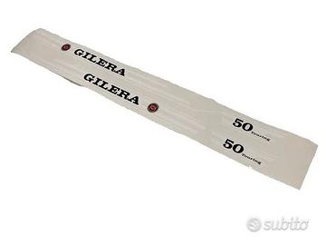 ADESIVI COMPATIBILI GILERA 50 TOURING bianco