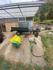 Trattore con rimorchio Ferrari