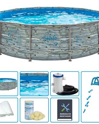 Piscina Fuori Terra SWING Ø 3,66 - Nuova