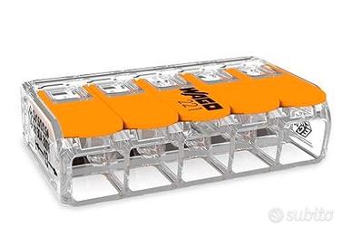 Morsetto rapido Wago 5x4