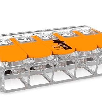 Morsetto rapido Wago 5x4