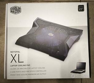 Cooler Master Notepal xl base raffreddamento