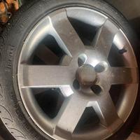 4 cerchi in lega più gomme Ford Ka