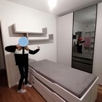 Letto singolo estraibile