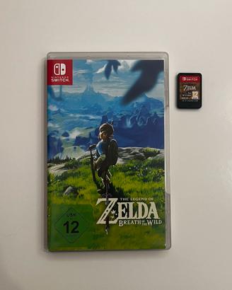Zelda Breath of the Wild Switch