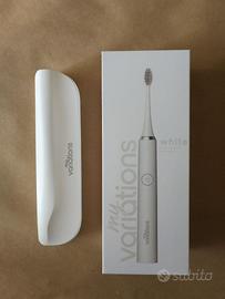 Spazzolino elettrico + custodia da viaggio (nuovo)