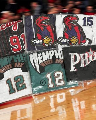 Jersey NBA Vintage Bulls Raptors Grizzlies 76ers