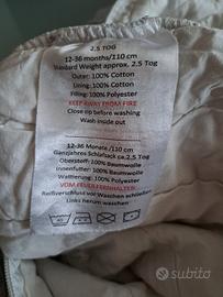 Sacco nanna 2.5 tog 110cm