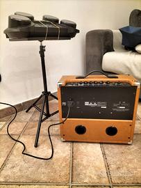 Batteria Elettronica, treppiedi, amplificatore
